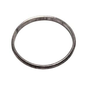 Unbranded Womens‎ Size 7 925 Sterling Minimalist Wedding Ring